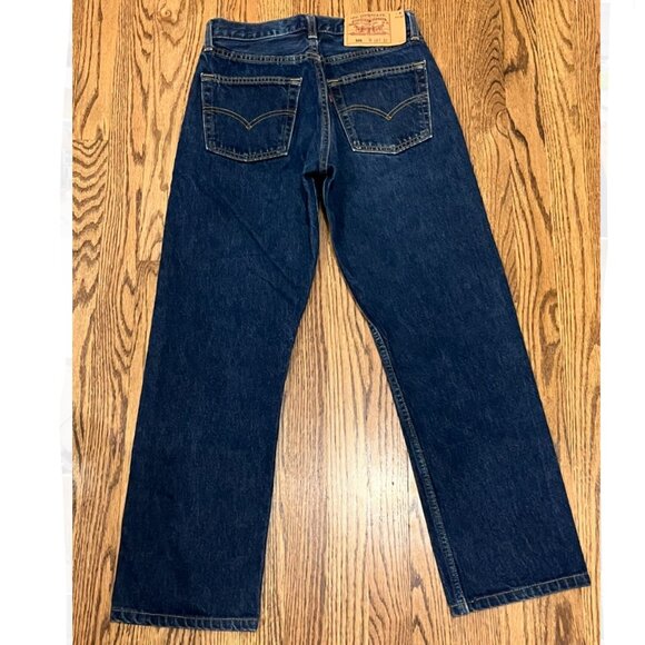 Levi's 501 Dark Wash Jean - Picture 2 of 3
